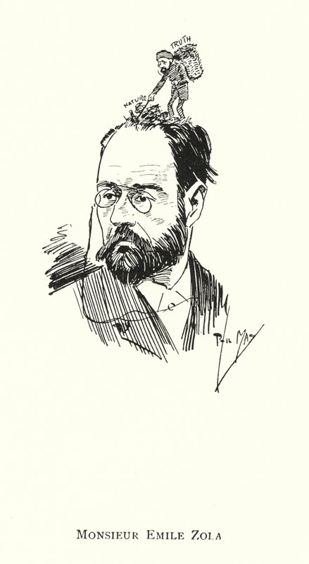 Monsieur Emile Zola (litho) tekijältä Phil May