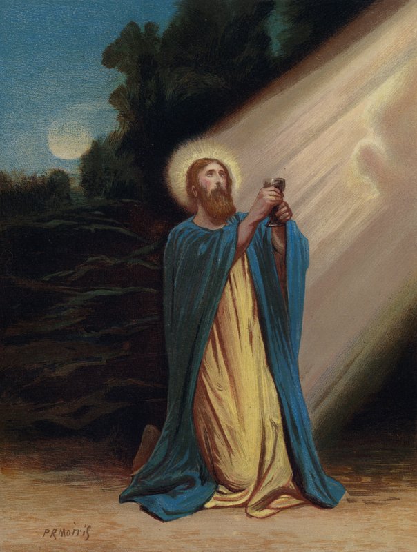 Kristus puutarhassa, Getsemane tekijältä Philip Richard Morris