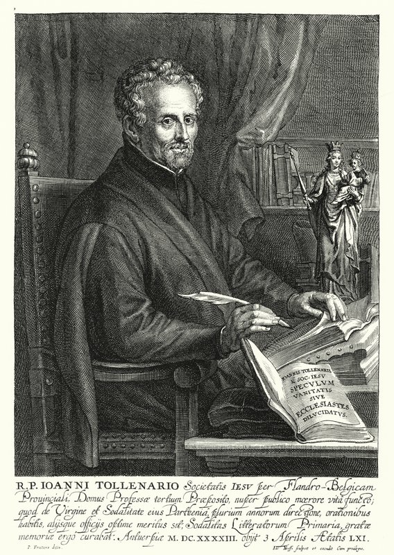 Jan de Toolenaere, Flanderin jesuiitta (kaiverrus) tekijältä Philip (after) Fruytiers