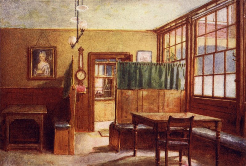 Old Bell Innin kahvila, Holborn, 1897 tekijältä Philip Norman