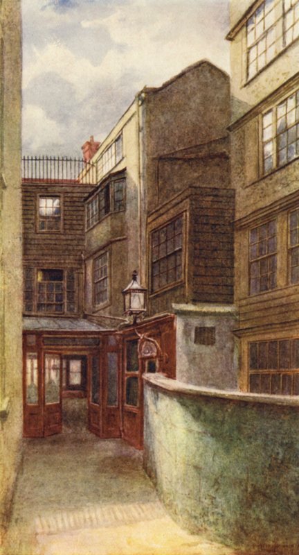Dicks Coffee-house, Fleet Street, 1899 tekijältä Philip Norman