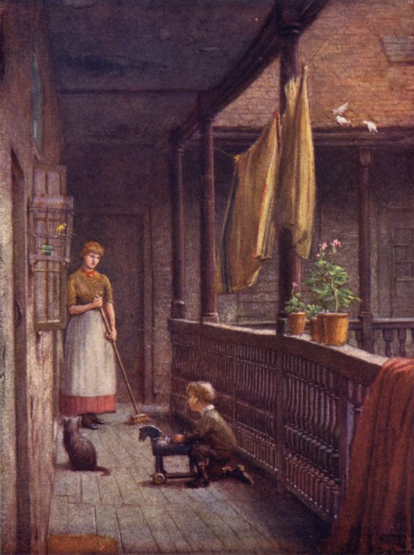 Gallery of White Hart Inn, Southwark, 1884 tekijältä Philip Norman