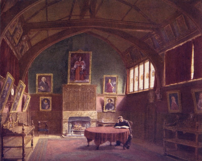 Hall of Barnards Inn, Holborn, 1886 tekijältä Philip Norman
