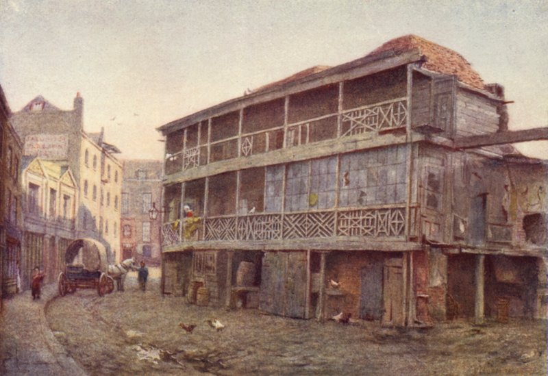 Viimeinen Kings Head Inn, Southwark, 1884 tekijältä Philip Norman