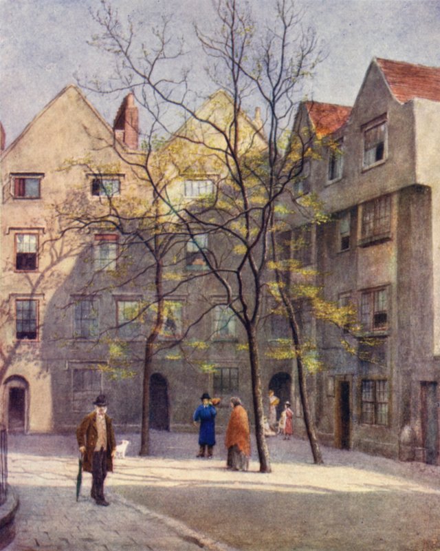 Osa Barnards Inniä, Holborn, 1886 tekijältä Philip Norman