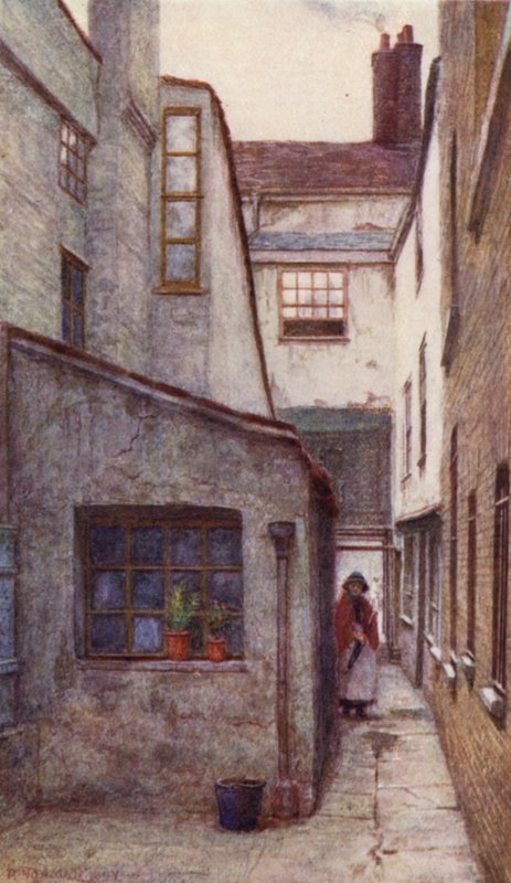 Passage Holbornin pohjoispuolella, 1897 tekijältä Philip Norman