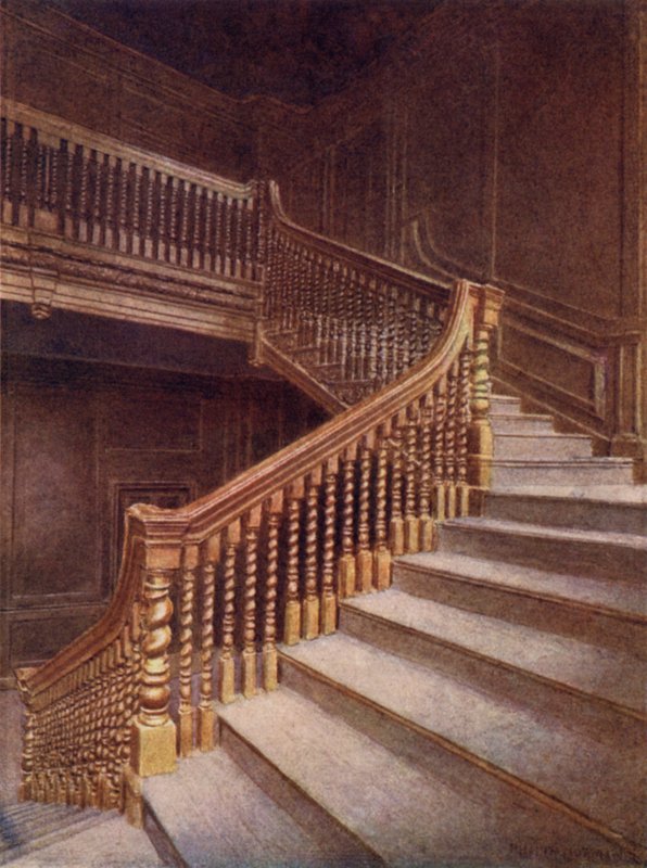 Portaikko nro 10 Austin Friars, 1895 tekijältä Philip Norman