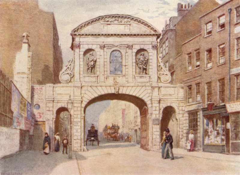 Temple Bar, 1876 tekijältä Philip Norman