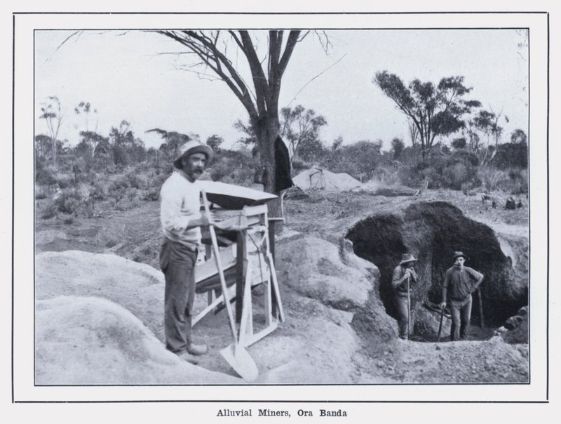 Alluvial Miners, Ora Banda (m/v kuva) tekijältä Photographer Australian
