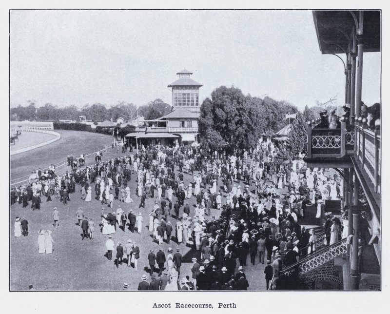 Ascot Racecourse, Perth (m/w kuva) tekijältä Photographer Australian