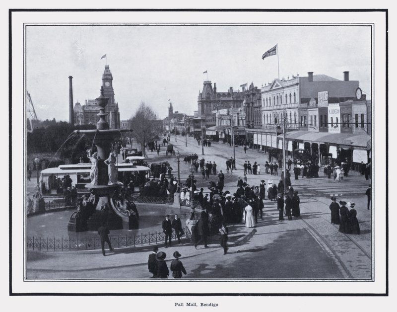 Pall Mall, Bendigo (m/w kuva) tekijältä Photographer Australian