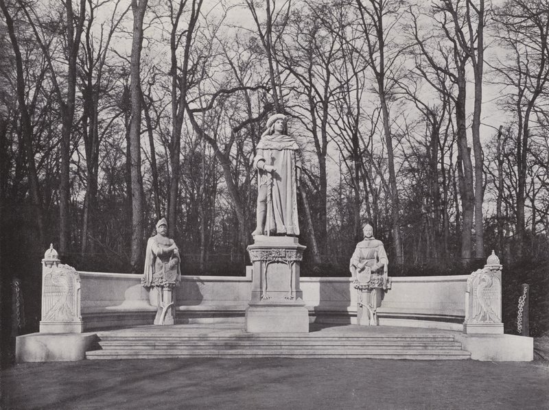 Monument In The Siegesallee, vaaliruhtinas Friedrich I (m/v kuva) tekijältä Photographer German