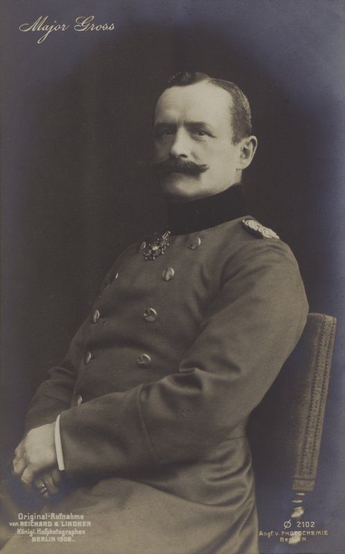 Hans Georg Friedrich Gross, saksalainen ilmapalloilija ja ilmalaivojen rakentaja (m/v kuva) tekijältä Photographer German