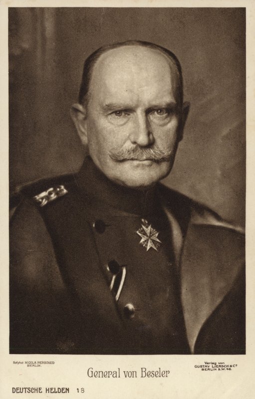 Hans Hartwig von Beseler, saksalainen kenraali (m/w kuva) tekijältä Photographer German