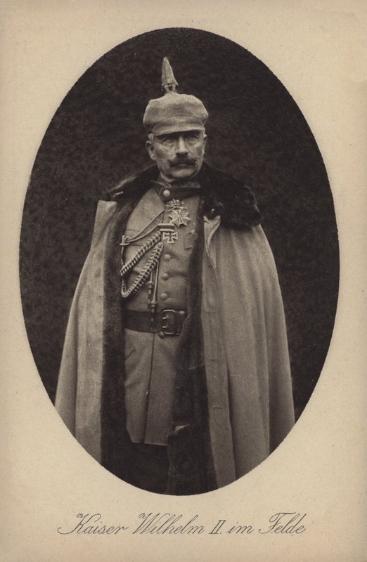 Saksan keisari Wilhelm II sotilasunivormussa (m/w kuva) tekijältä Photographer German