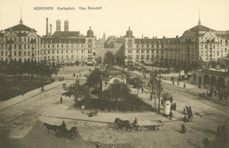 Karlsplatz Rondell, München (m/v kuva) tekijältä Photographer German