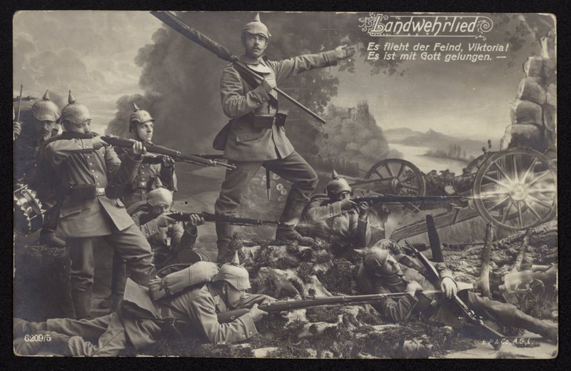 Landwehrlied (Army Song) (m/w kuva) tekijältä Photographer German