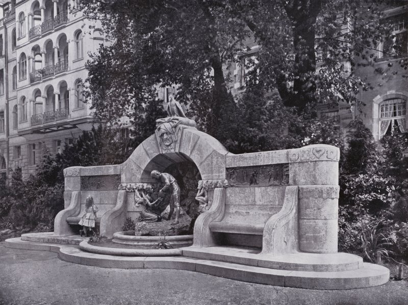 Leipzig: Marchenbrunnen (m/w kuva) tekijältä Photographer German