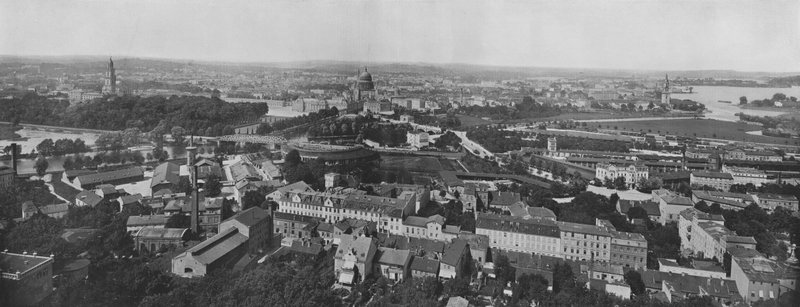 Panorama of Potsdami (m/w kuva) tekijältä Photographer German