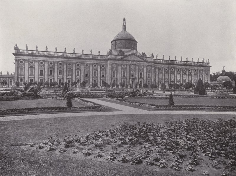 Potsdam, Uusi palatsi (m/w kuva) tekijältä Photographer German