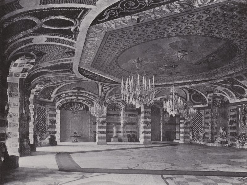 Potsdam, Uusi palatsi, Shell Hall (m/w kuva) tekijältä Photographer German