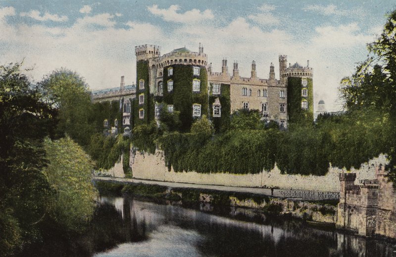 Etelä-Irlanti: Kilkenny Castle, Kilkenny (värillinen kuva) tekijältä Photographer Irish