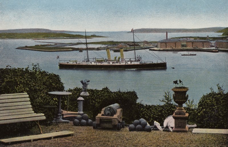 Etelä-Irlanti: Queenstown Harbour, County Cork (värillinen kuva) tekijältä Photographer Irish
