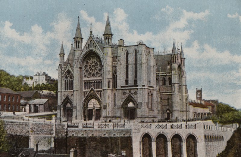 Etelä-Irlanti: St Colmanin katedraali, Queenstown, Corkin kreivikunta (värillinen kuva) tekijältä Photographer Irish