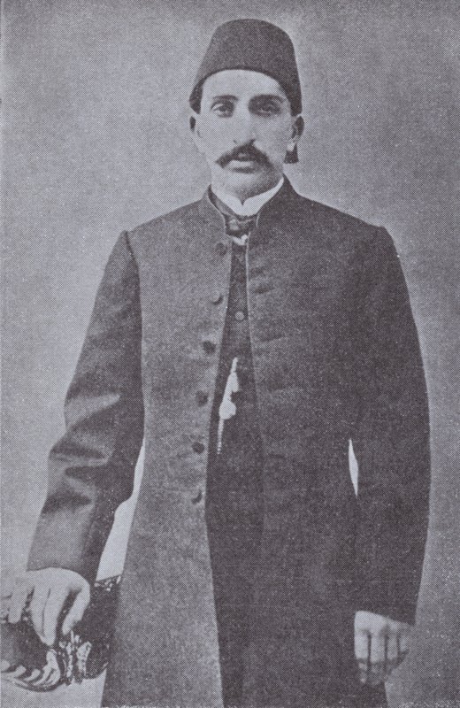 Abdul Hamid II, Ottomaanien valtakunnan sulttaani, jonka nuoret turkkilaiset syrjäyttivät vuonna 1909 (m/v kuva) tekijältä Photographer Turkish