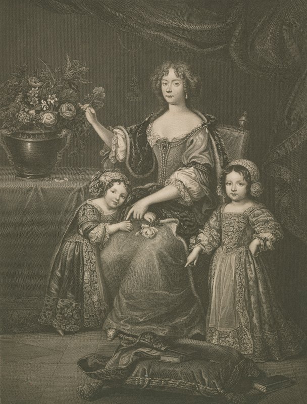 Henrietta Stuart, herttuatar D?Orleans tekijältä After Pierre Mignard