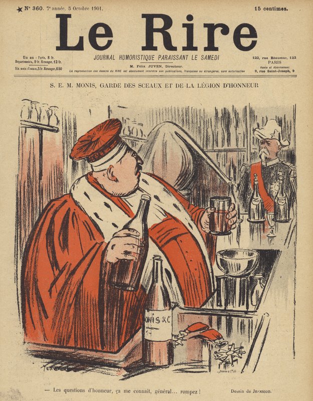 Kuvitus Le Rirelle tekijältä Pierre Georges Jeanniot