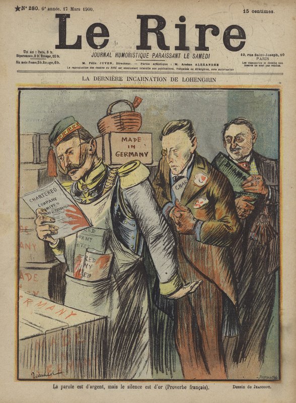 Kuvitus Le Rirelle tekijältä Pierre Georges Jeanniot