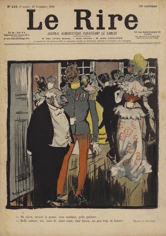 Kuvitus Le Rirelle tekijältä Pierre Georges Jeanniot