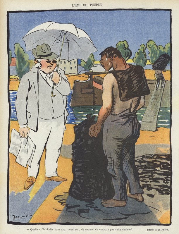 Kuvitus Le Rirelle tekijältä Pierre Georges Jeanniot