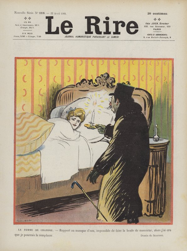 Kuvitus Le Rirelle tekijältä Pierre Georges Jeanniot
