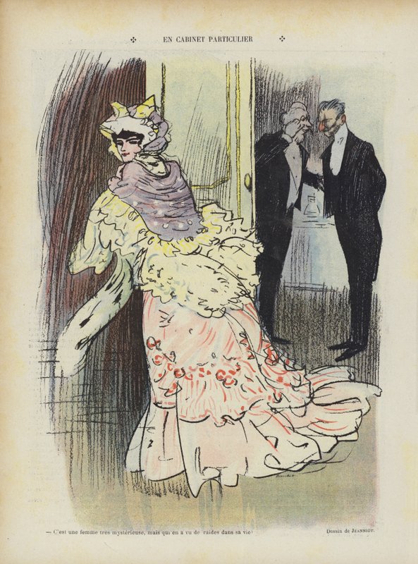 Kuvitus Le Rirelle tekijältä Pierre Georges Jeanniot