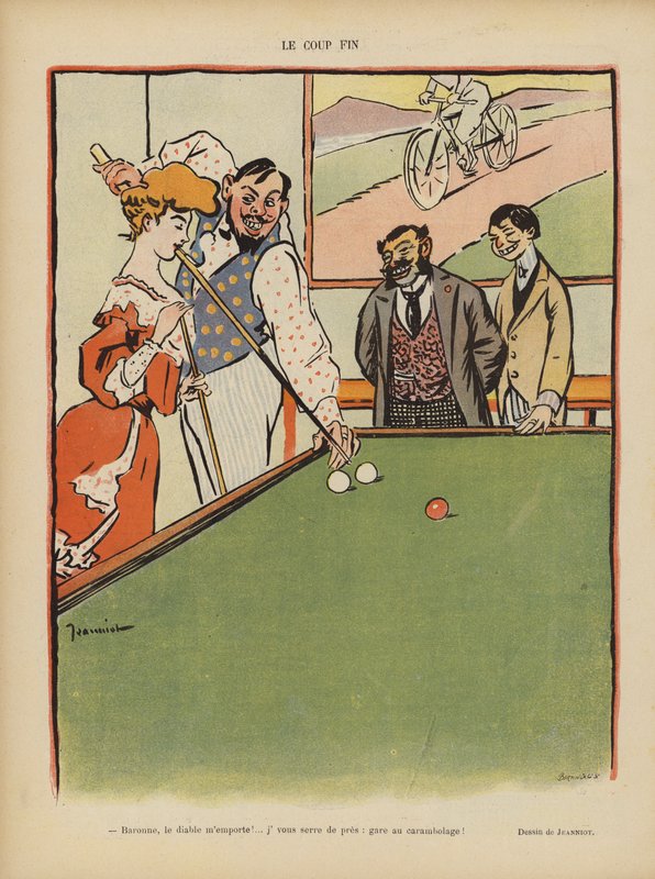 Kuvitus Le Rirelle tekijältä Pierre Georges Jeanniot