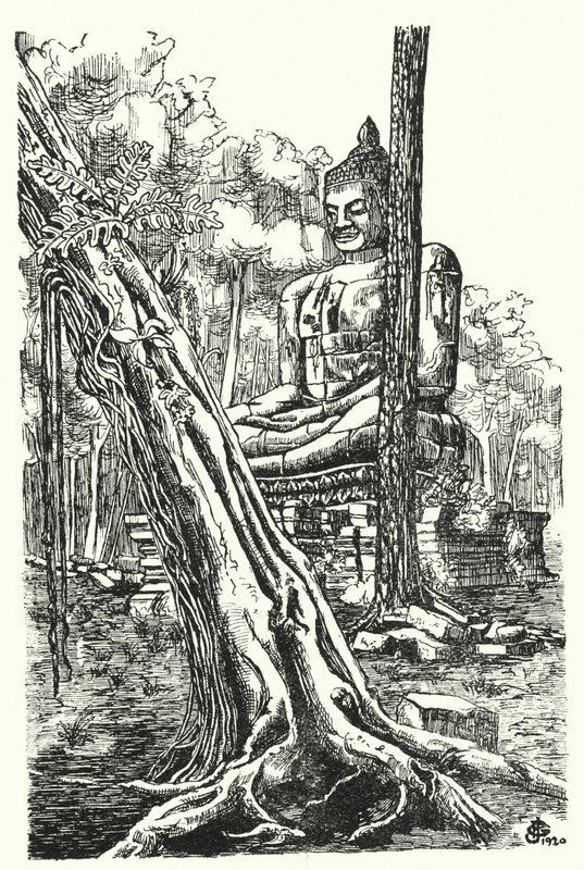 Tep Pranamin Buddha (kaiverrus) tekijältä Pierre Jeannerat de Beerski