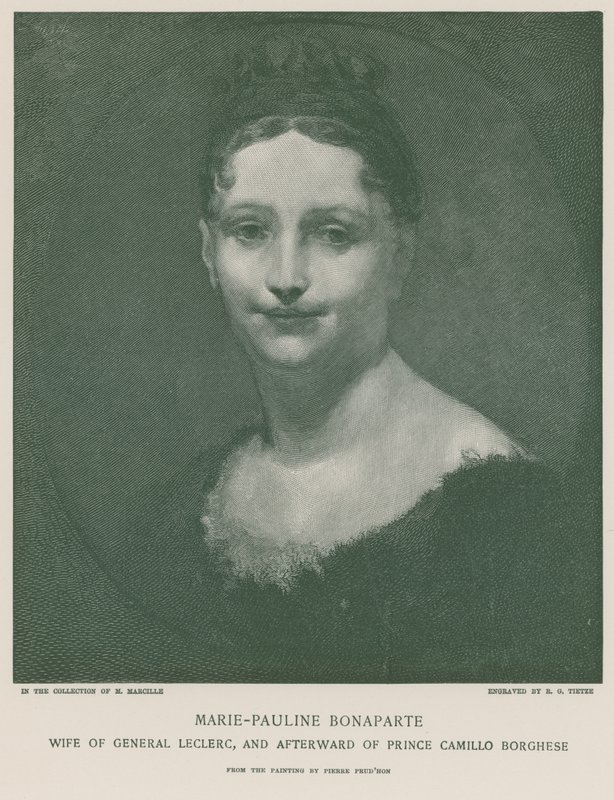 Marie-Pauline Bonaparte tekijältä Pierre Paul Prudhon