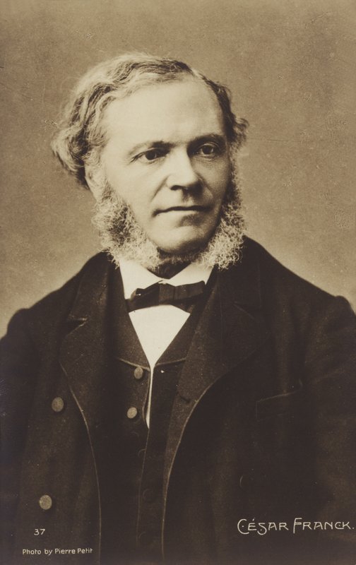 Cesar Franck, belgialaissyntyinen säveltäjä, pianisti, urkuri ja musiikinopettaja, joka toimi aikuisikänsä Pariisissa (1822-1890). tekijältä Pierre Petit