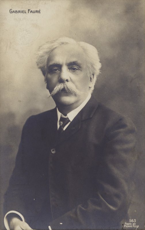 Gabriel Faure, ranskalainen säveltäjä, urkuri, pianisti ja opettaja (1845-1924) tekijältä Pierre Petit