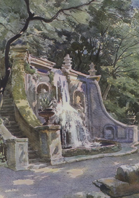 Frascati, Villa Aldobrandini tekijältä Pierre Vignal