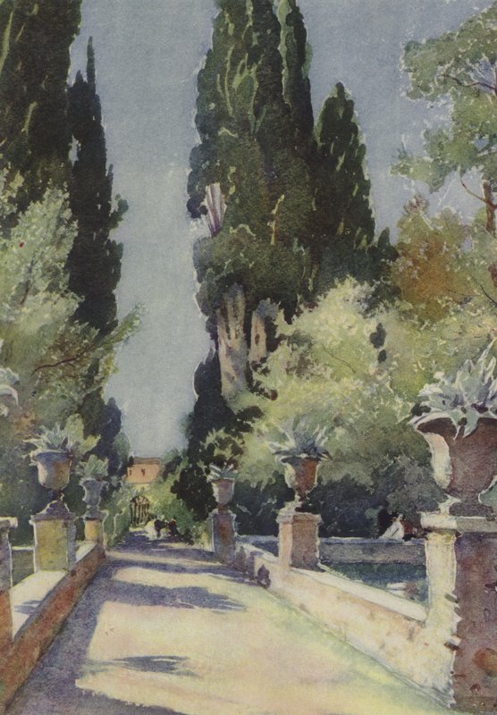 Tivoli, Villa DEste tekijältä Pierre Vignal