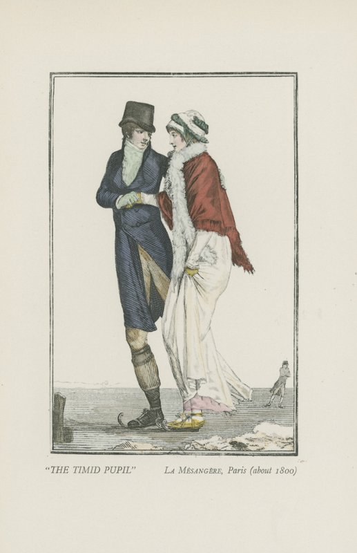 Arka oppilas, Pariisi (noin 1800) tekijältä Pierre de La Mesangere