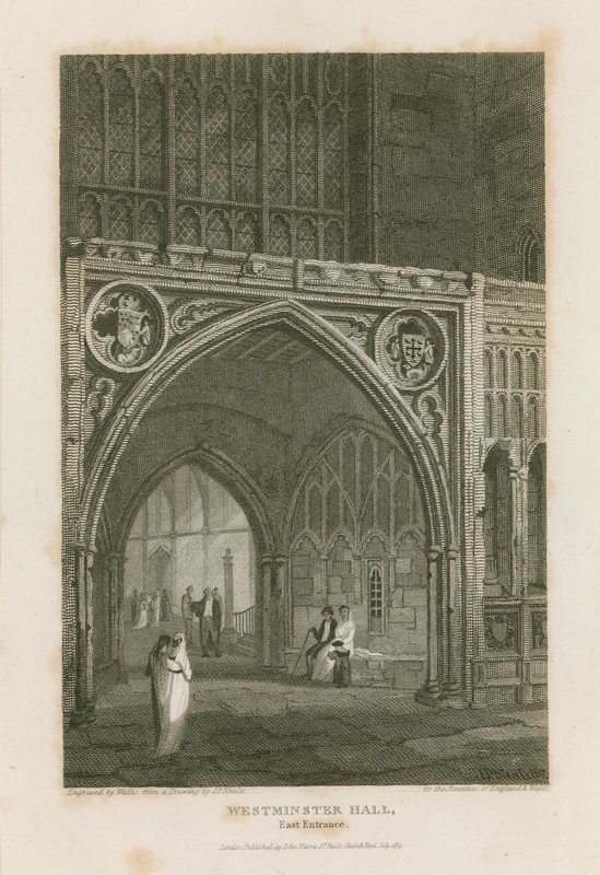 Westminster Hall tekijältä Pieter Jansz. Quast