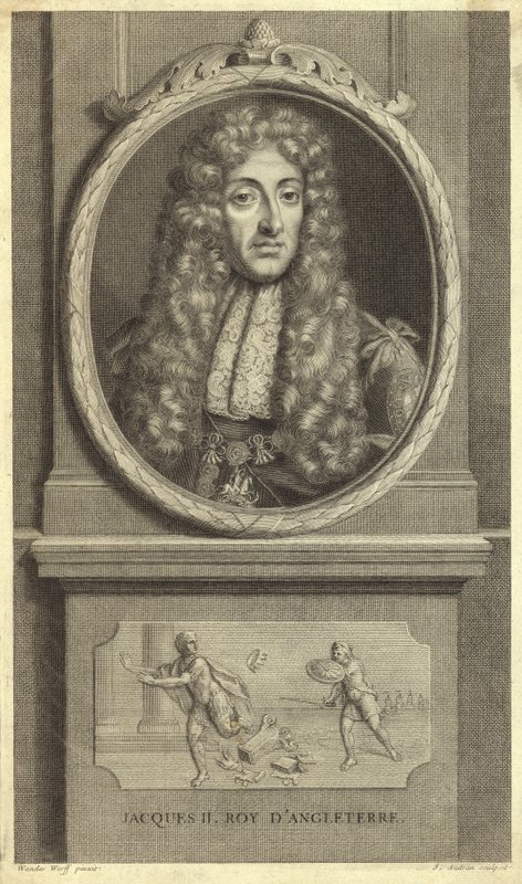 Englannin kuninkaan James II:n muotokuva tekijältä Pieter van der Werff