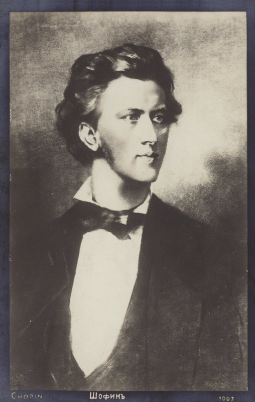 Frederic Chopin, puolalainen säveltäjä ja pianisti (1810-1849) tekijältä Polish School