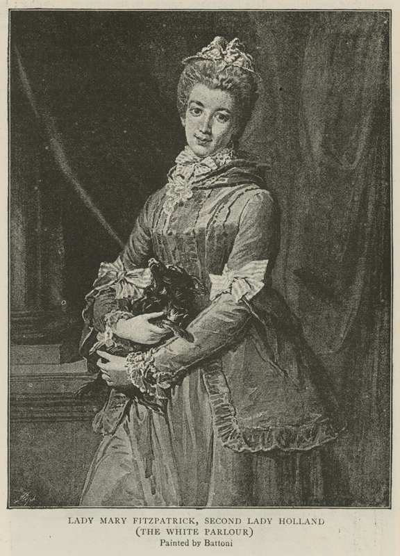 Lady Mary Fitzpatrick, toinen Lady Holland tekijältä Pompeo Girolamo Batoni