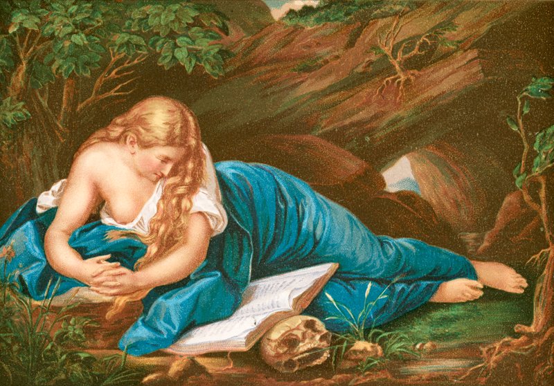 Maria Magdaleena tekijältä Pompeo Girolamo Batoni