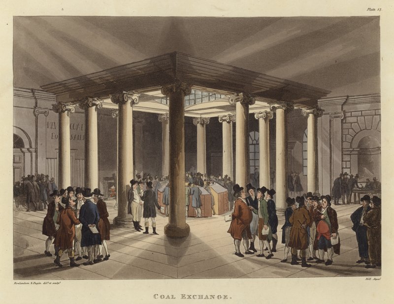 Hiilen vaihto tekijältä Pugin and Rowlandson